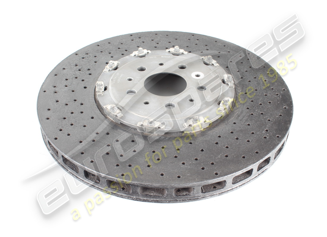 RECONDITIONED FERRARI FRONT BRAKE DISC, CARBON CERAMIC , 398 X 36. PART NUMBER 274234 (3) reconditioned ferrari front brake disc, carbon ceramic , 398 x 36. part number 274234 (3)