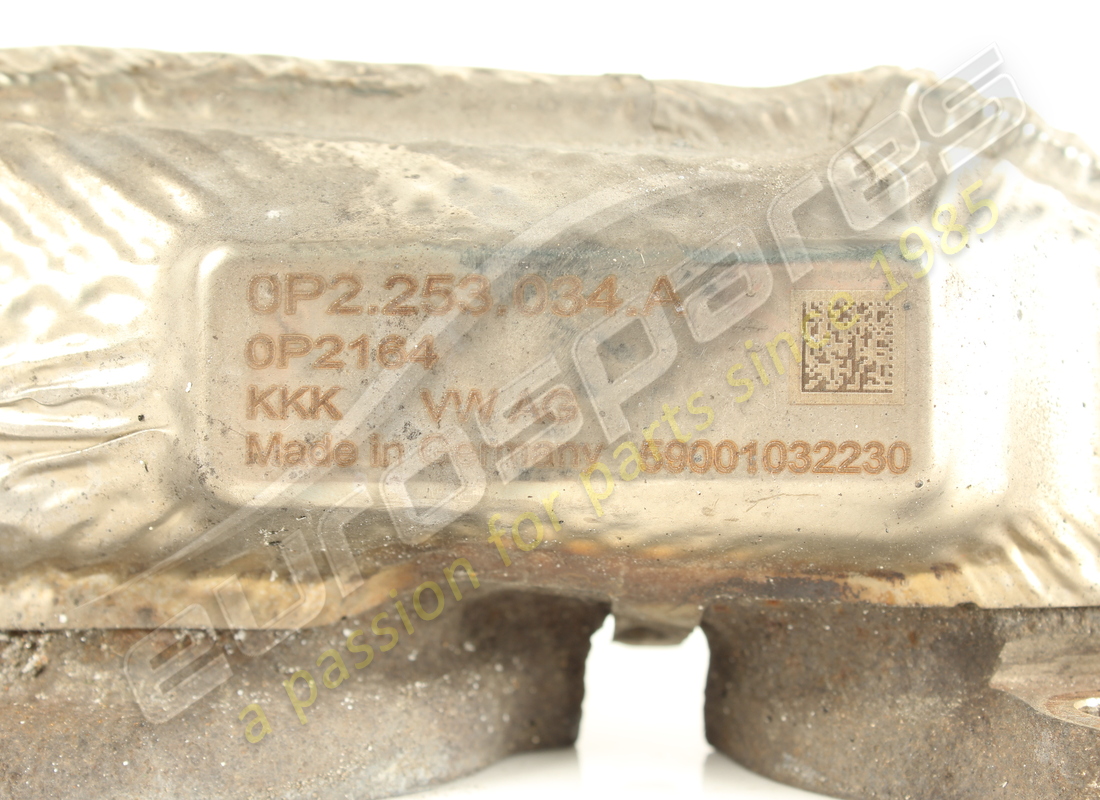 used lamborghini exhaust manifold. part number 0p2253034a (3)