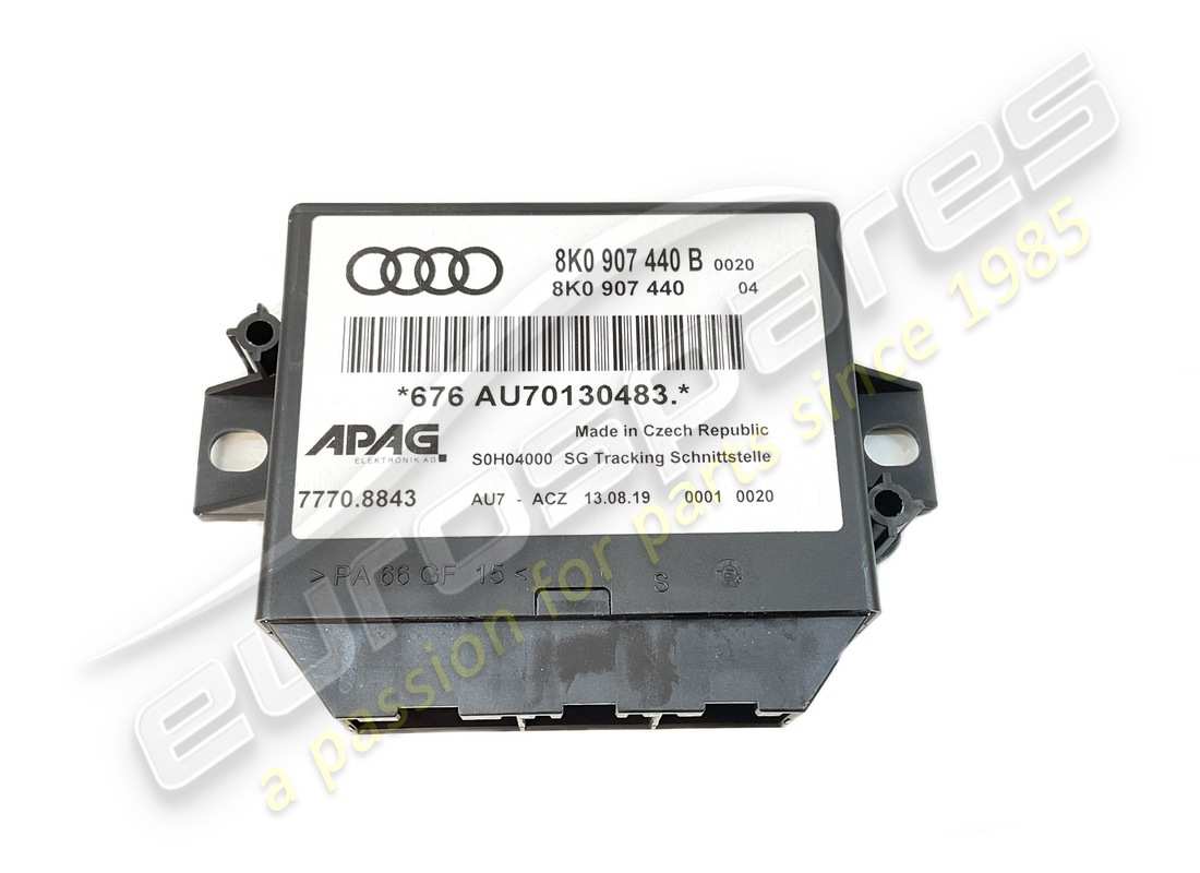 NEW LAMBORGHINI CONTROL UNIT. PART NUMBER 8K0907440B (1) new lamborghini control unit. part number 8k0907440b (1)