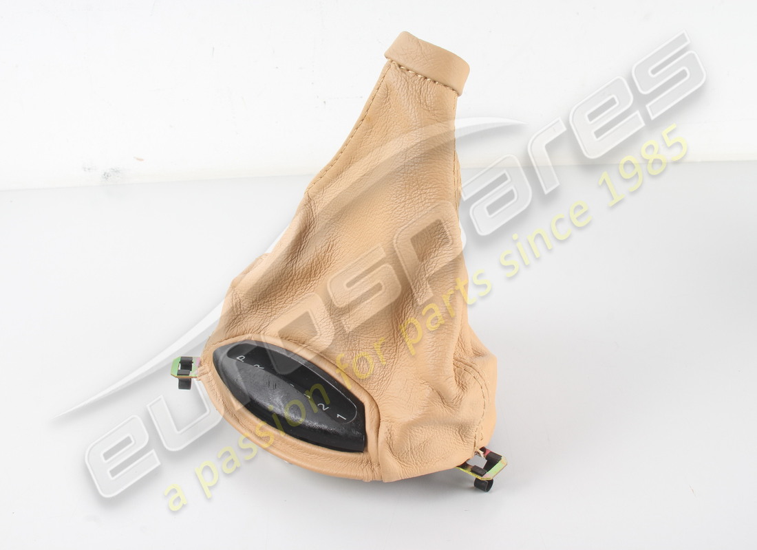 NEW (OTHER) Maserati AUTOMATIC GEAR LEVER LEATHER SURROUND - LHD - BEIGE . PART NUMBER 981001301 (1)