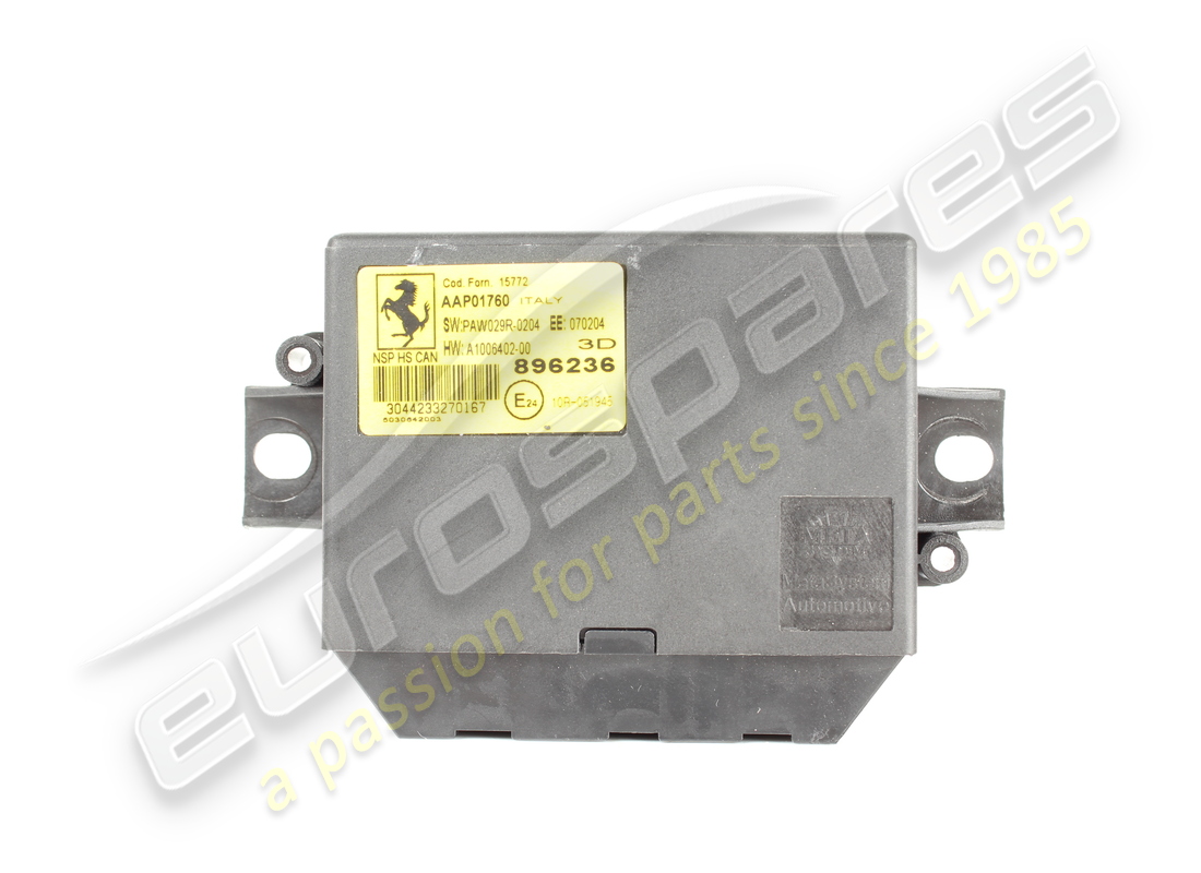 USED Ferrari PARKING SENSOR NODE ECU . PART NUMBER 896236 (1)