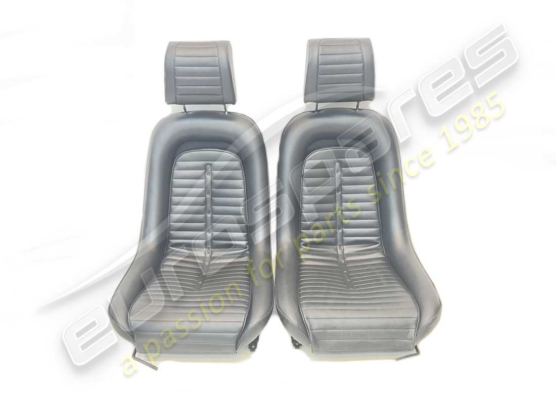 RECONDITIONED FERRARI 246 GT/GTS RHD SEATS IN BLACK. PART NUMBER 20078100 (1) reconditioned ferrari 246 gt/gts rhd seats in black. part number 20078100 (1)