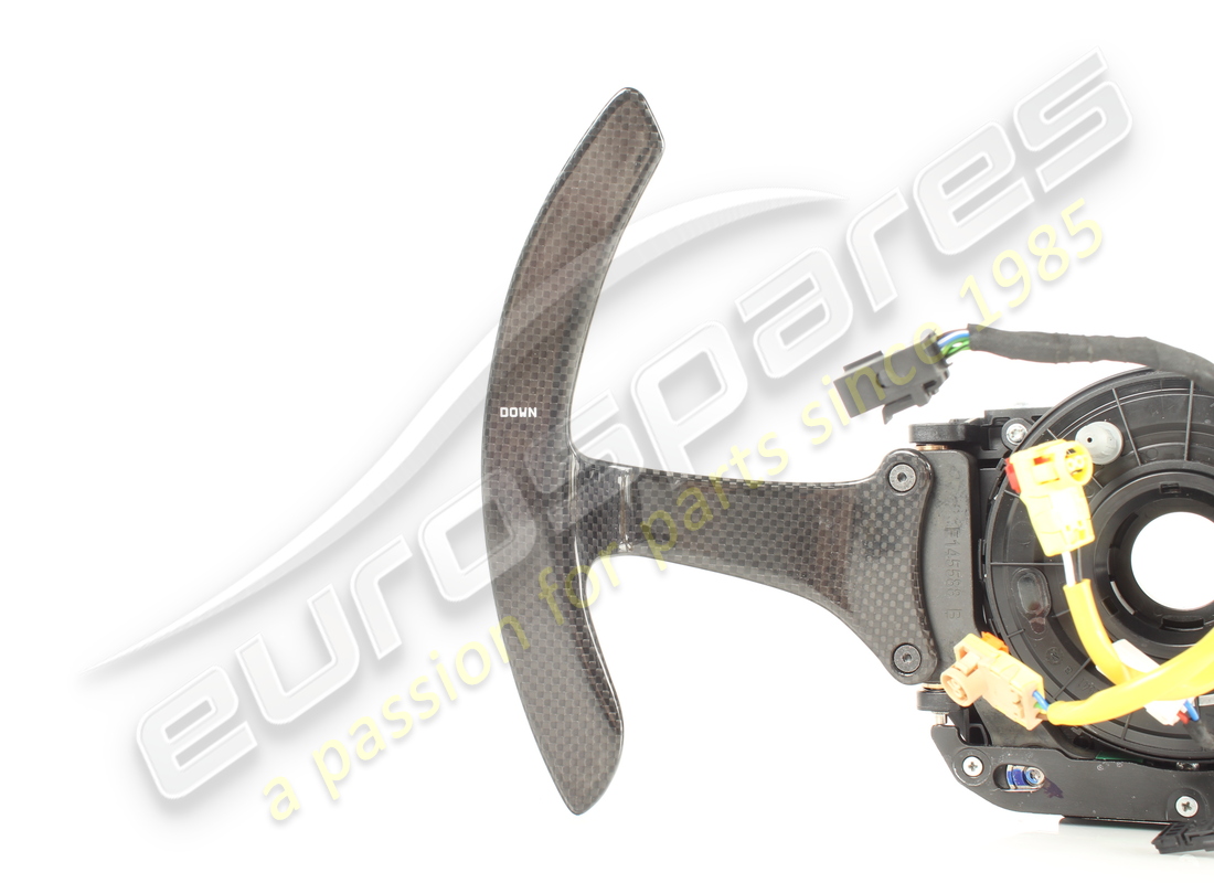 USED FERRARI CARBON MAGNETIC GEARBOX CONTROL SET (SHINY). PART NUMBER 817753 (3) used ferrari carbon magnetic gearbox control set (shiny). part number 817753 (3)