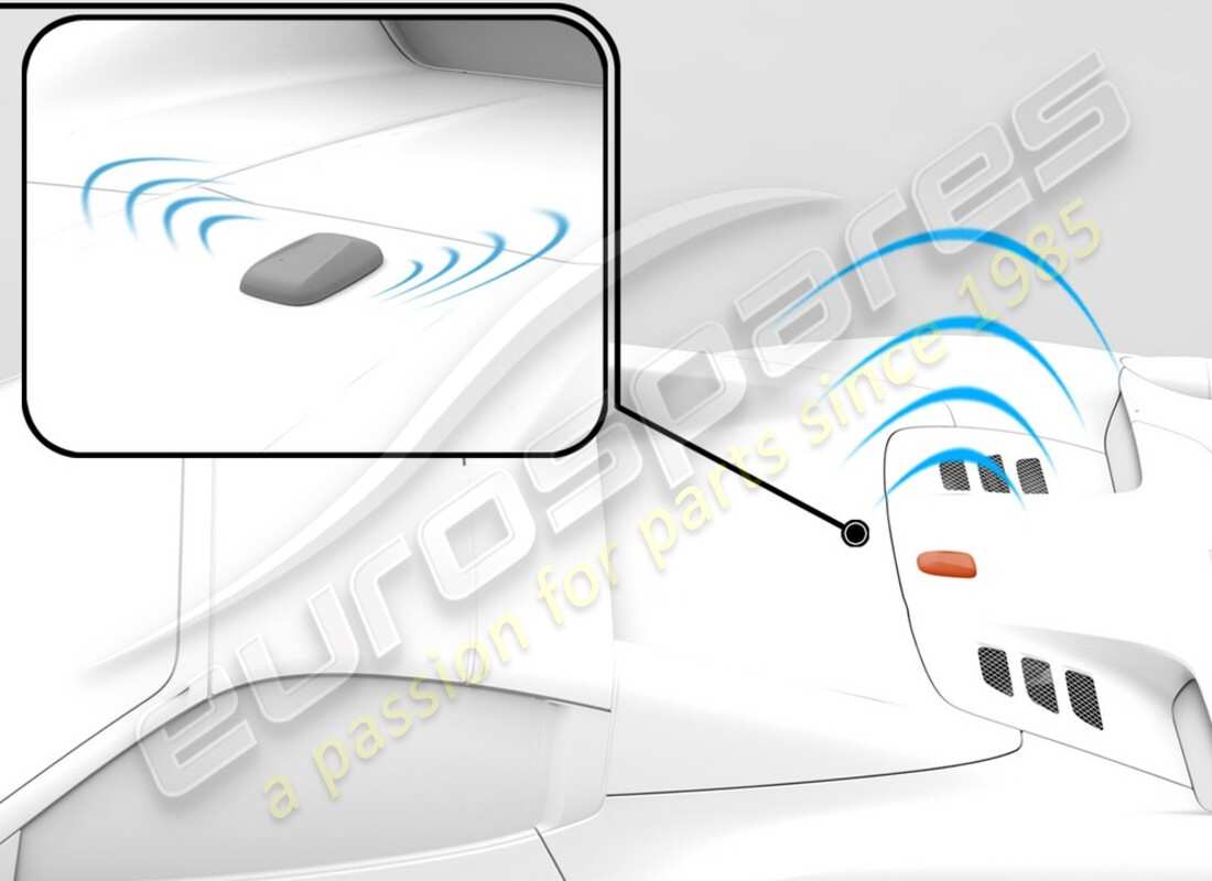 NEW FERRARI SATELLITE ANTENNA KIT (SDARS). PART NUMBER 70003021 (1) new ferrari satellite antenna kit (sdars). part number 70003021 (1)