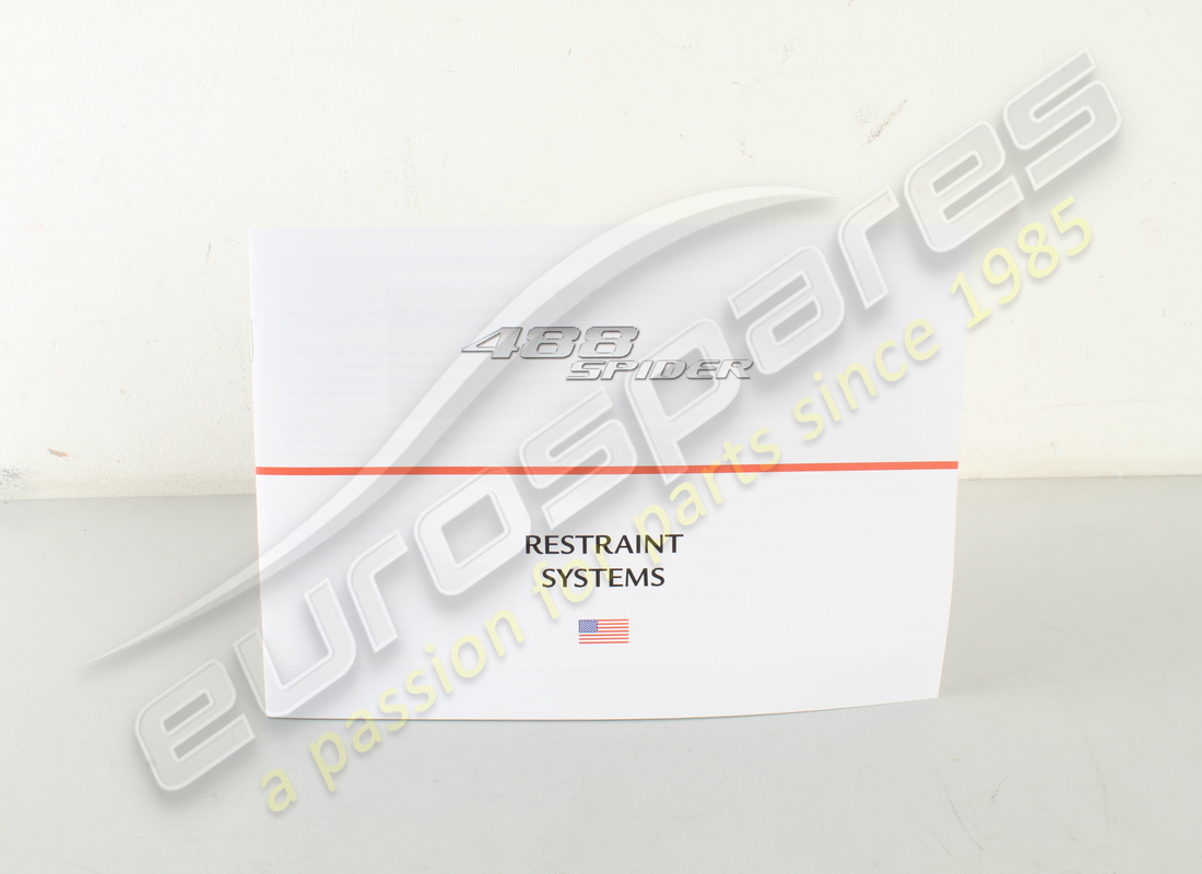 NEW FERRARI SAFETY DEVICE BOOKLET. PART NUMBER 87996100 (1) new ferrari safety device booklet. part number 87996100 (1)