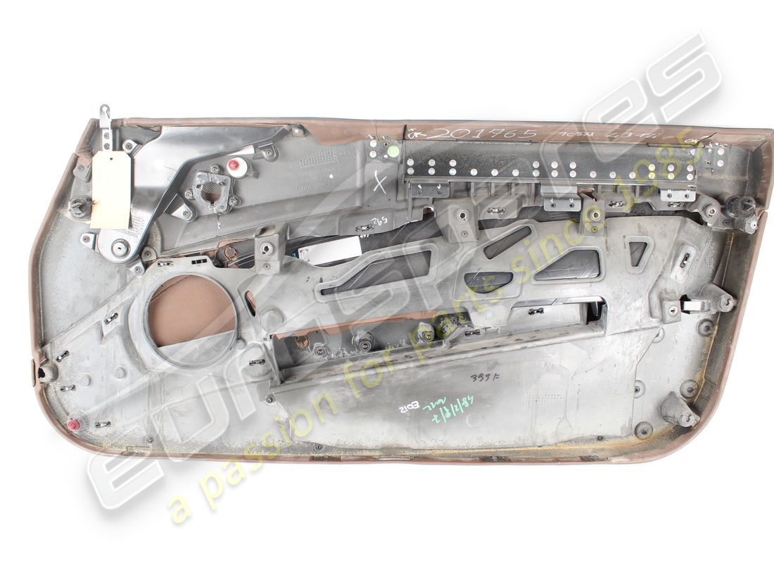 USED EUROSPARES COMPLETE LH DOOR CARD IN CHOCOLATE (CIOCCOLATO) LEATHER. PART NUMBER EAP1564113 (5) used eurospares complete lh door card in chocolate (cioccolato) leather. part number eap1564113 (5)