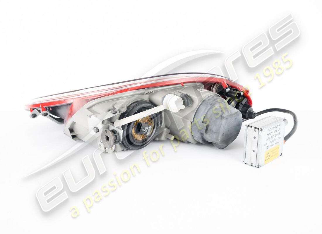 new ferrari rh front headlamp rosso corsa red (lhd) xenon. part number 72001169 (2)