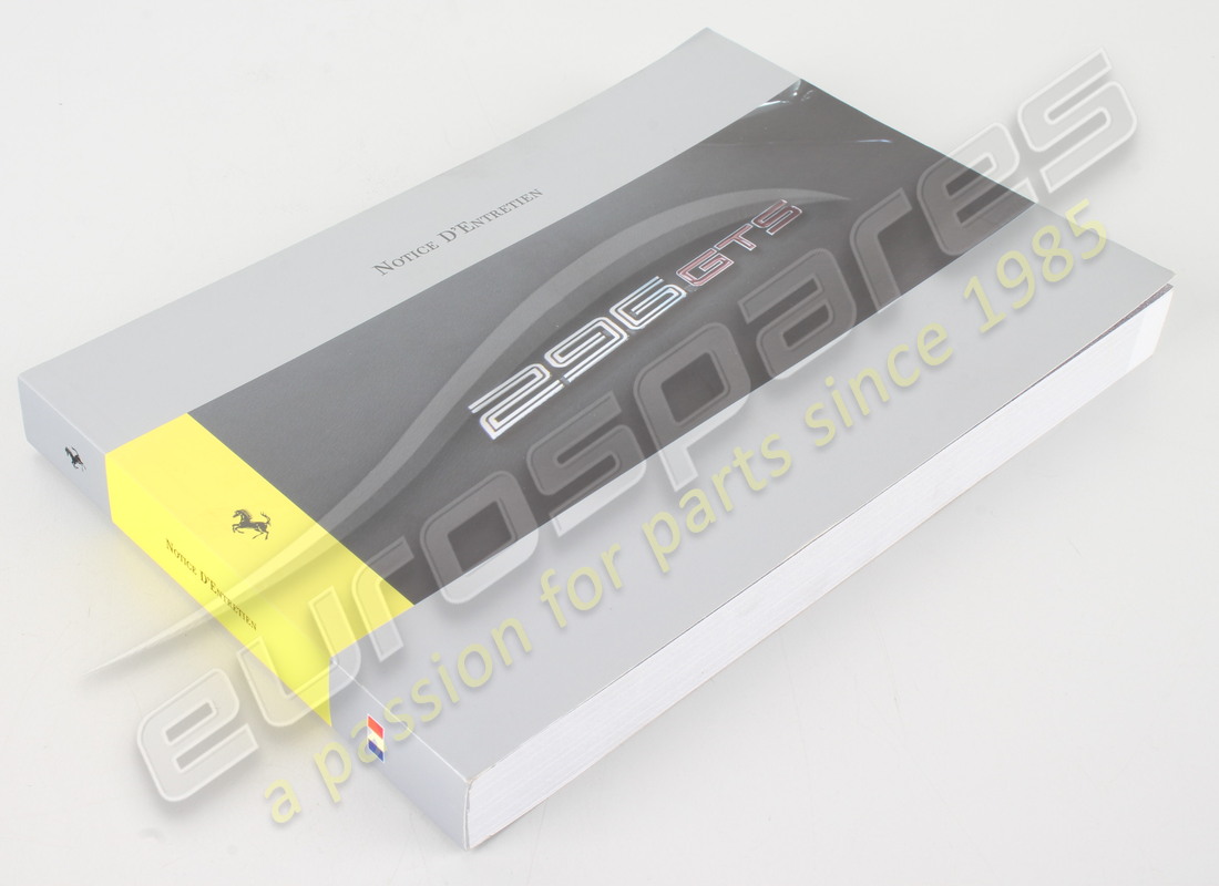 new ferrari owner's manual. part number 948774 (1)