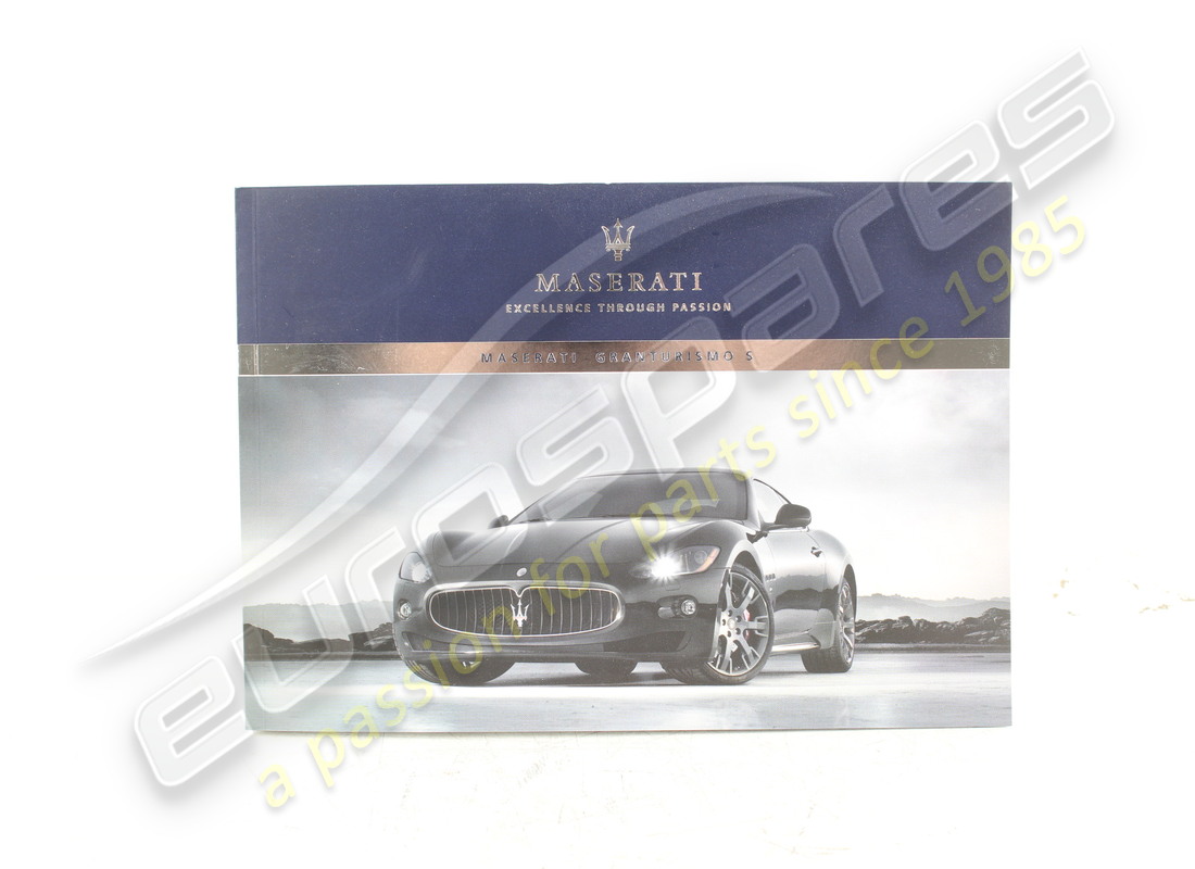 new maserati owners manual. part number 81834800 (1)