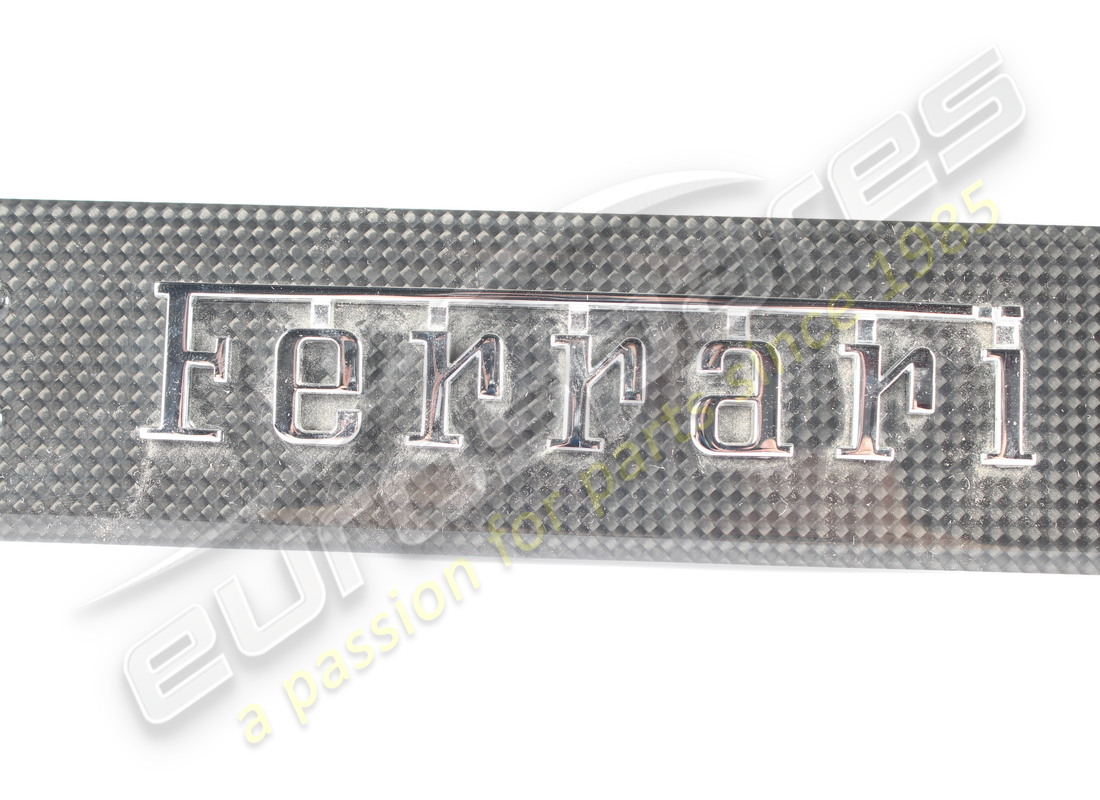 USED FERRARI LH KICKPLATE. PART NUMBER 811482 (2) used ferrari lh kickplate. part number 811482 (2)