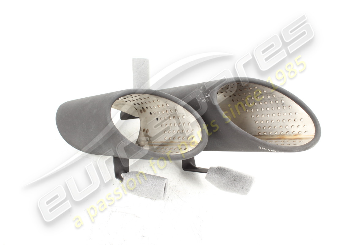 NEW LAMBORGHINI MATT BLACK TAILPIPES 62X. PART NUMBER 4T0298109A (1) new lamborghini matt black tailpipes 62x. part number 4t0298109a (1)