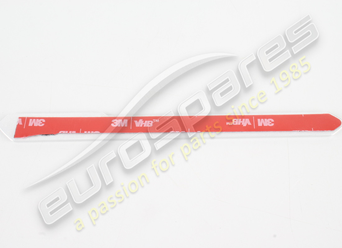 NEW LAMBORGHINI NAMEPLATE. PART NUMBER 4T0854499C (2) new lamborghini nameplate. part number 4t0854499c (2)