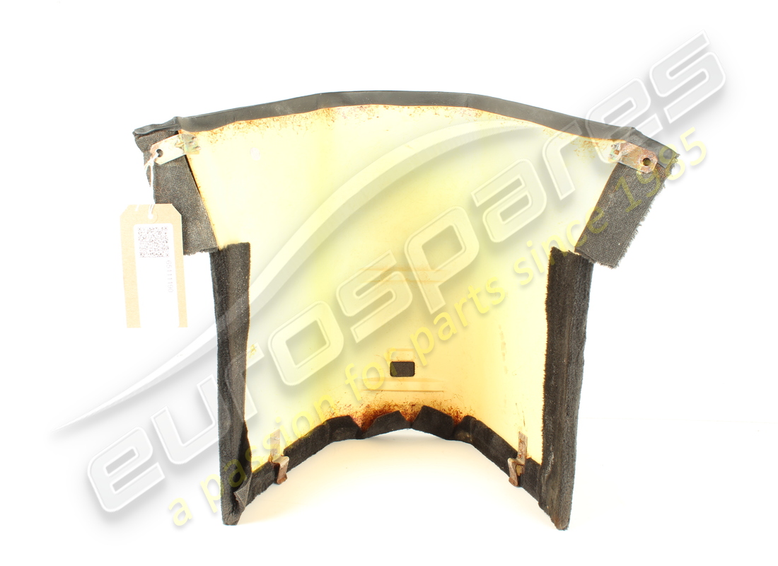 USED FERRARI REAR BLACK CARPET COVER. PART NUMBER 65111190 (8) used ferrari rear black carpet cover. part number 65111190 (8)