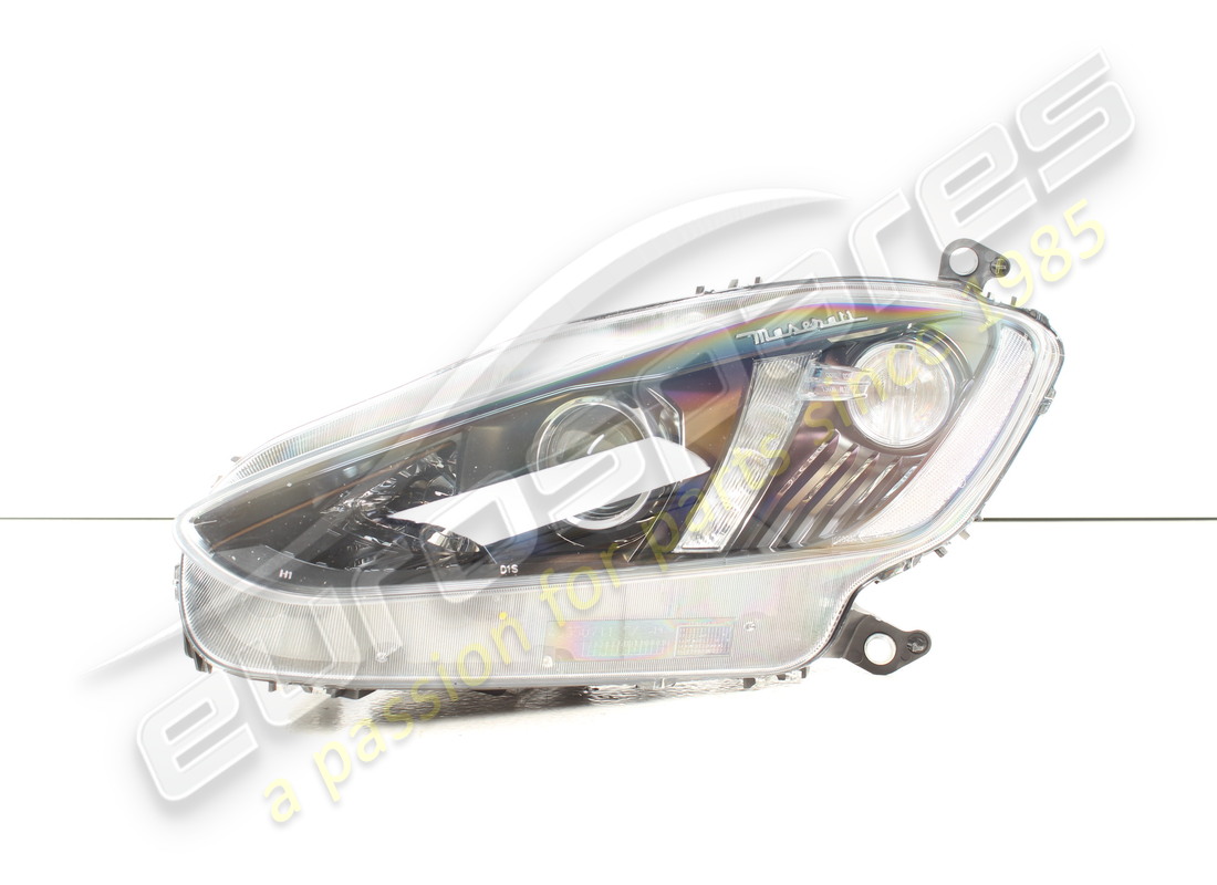 NEW MASERATI LH FRONT HEADLIGHT. PART NUMBER 350572 (1) new maserati lh front headlight. part number 350572 (1)