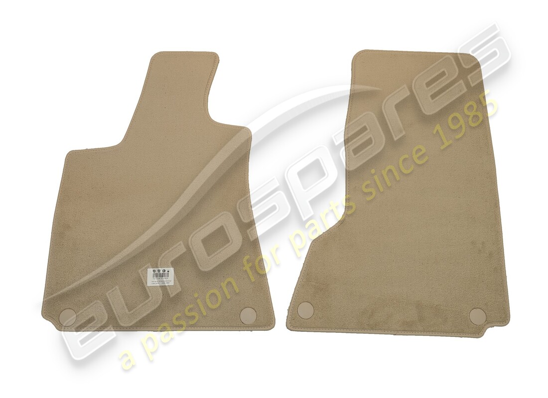 NEW MASERATI FRONT MATS KIT SABBIA. PART NUMBER 673004296 (1) new maserati front mats kit sabbia. part number 673004296 (1)