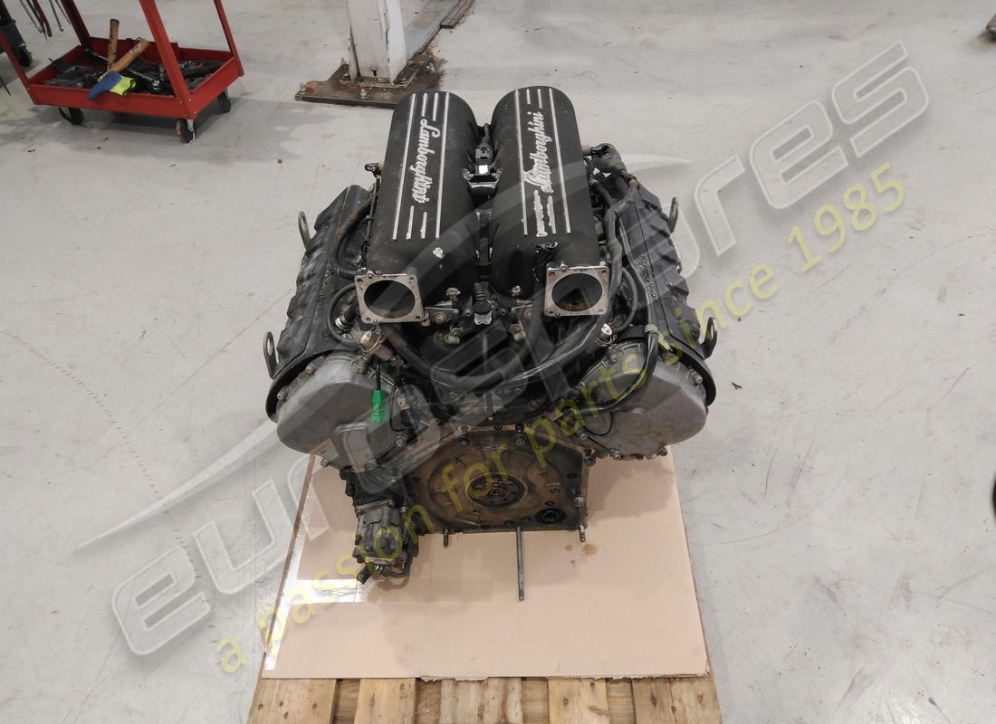 used lamborghini lp520 gallardo engine. part number mr00y3q07l (1)