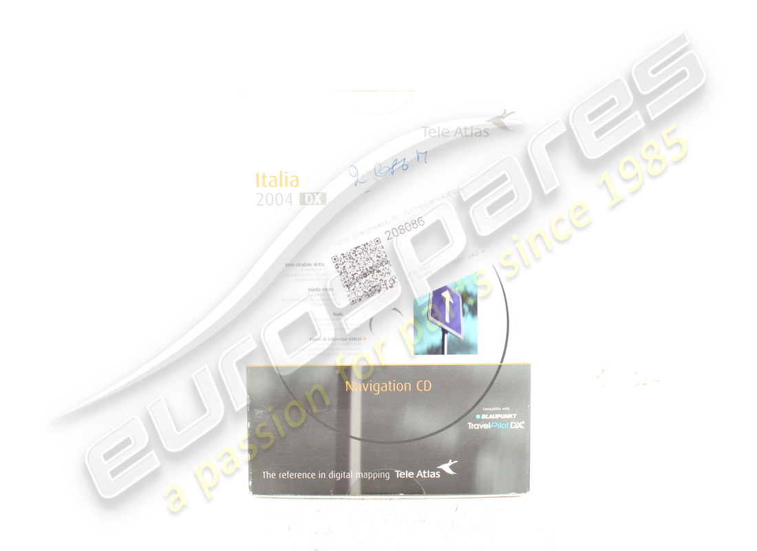 new maserati navigator cd for italy. part number 208086 (1)