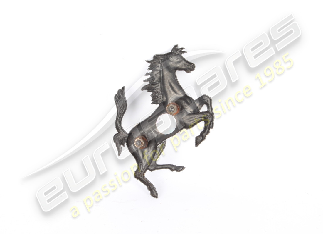 USED FERRARI PRANCING HORSE MOTIF BLACK. PART NUMBER 62984300 (2) used ferrari prancing horse motif black. part number 62984300 (2)