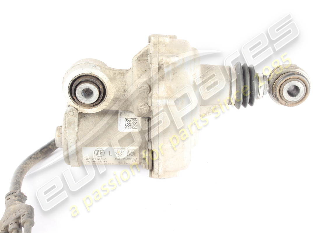USED PORSCHE REAR AXLE STEERING. PART NUMBER 992501033AB (2) used porsche rear axle steering. part number 992501033ab (2)