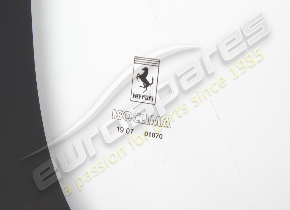 USED FERRARI WINDSCREEN. PART NUMBER 88385100 (3) used ferrari windscreen. part number 88385100 (3)