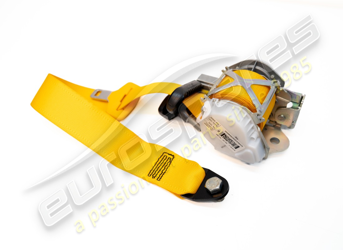 NEW FERRARI RH THREE POINT SEAT BELT. PART NUMBER 84466461 (4) new ferrari rh three point seat belt. part number 84466461 (4)