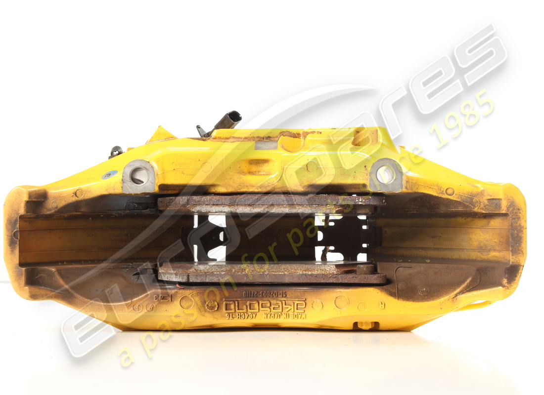 USED LAMBORGHINI BRAKE CALIPER 21 CERAMIC 10K. PART NUMBER 4M0615106GD (2) used lamborghini brake caliper 21 ceramic 10k. part number 4m0615106gd (2)