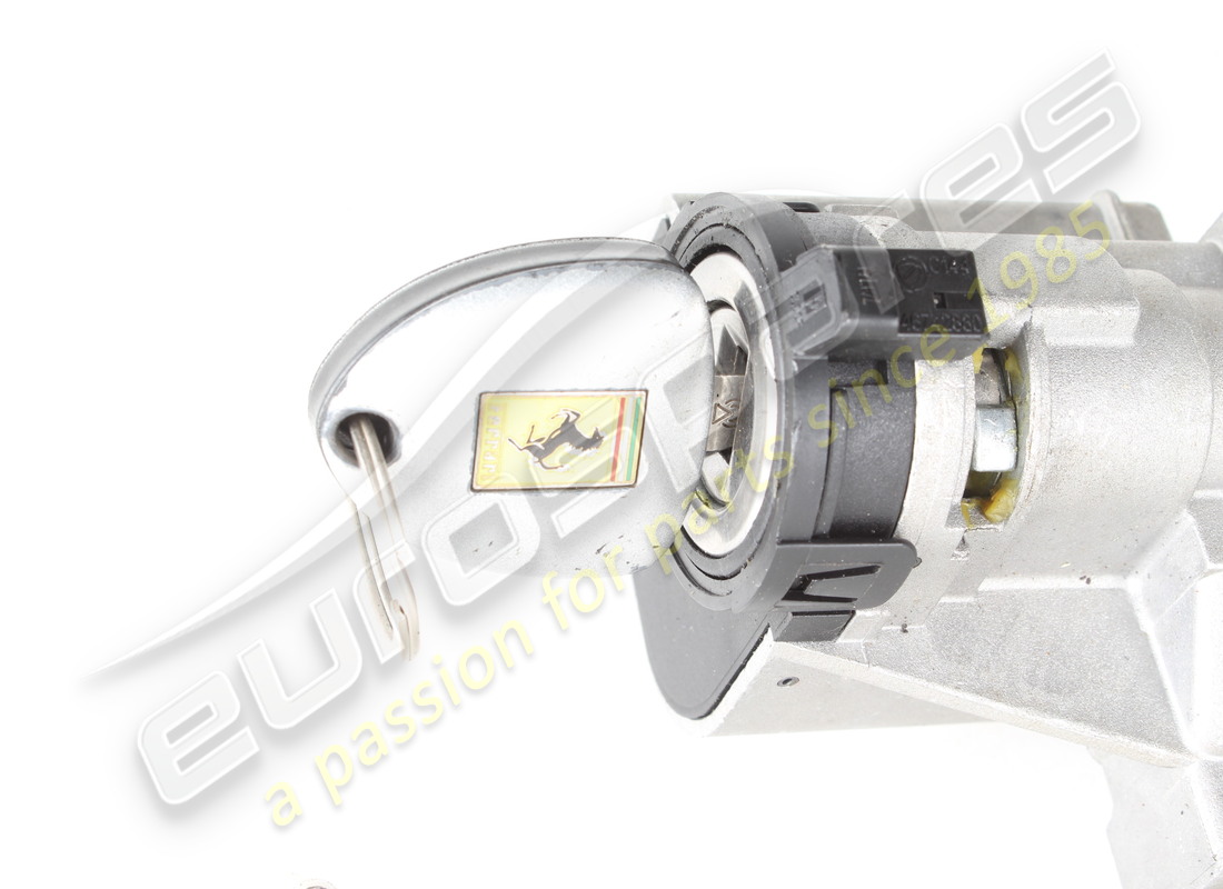used ferrari complete steering lock / anti-theft system lock set. part number 213625 (2)