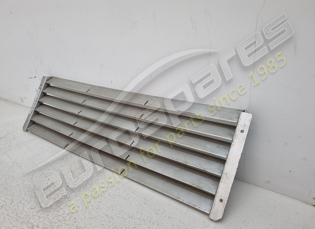 USED FERRARI BONNET GRILLE 512BB SILVER. PART NUMBER 50006204 (3) used ferrari bonnet grille 512bb silver. part number 50006204 (3)