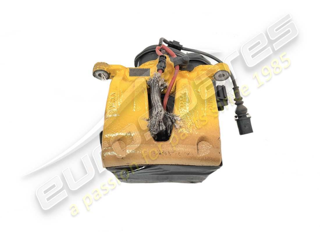 USED LAMBORGHINI BRAKE CALIPER HOUSING WITH SERVOMOTOR. PART NUMBER 4ML615403B (1) used lamborghini brake caliper housing with servomotor. part number 4ml615403b (1)