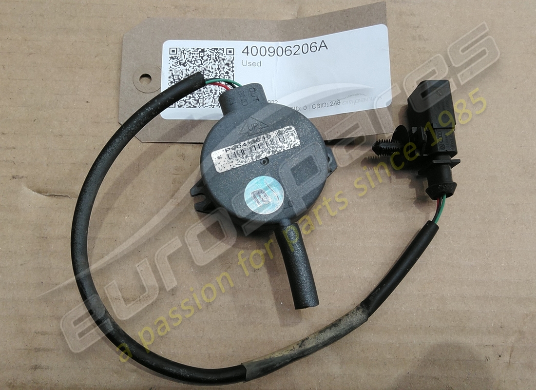 USED LAMBORGHINI SENSOR. PART NUMBER 400906206A (1) used lamborghini sensor. part number 400906206a (1)