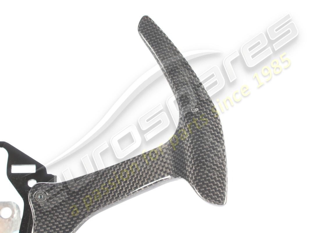 USED FERRARI CARBON FIBER F1 SHIFT PADDLES ASSEMBLY. PART NUMBER 278724 (3) used ferrari carbon fiber f1 shift paddles assembly. part number 278724 (3)