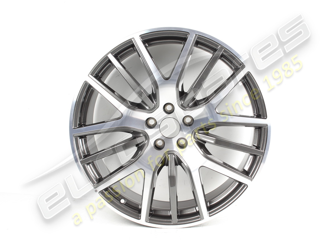 new maserati front 21 inch anteo grey alloy wheel. part number 980161418 (1)
