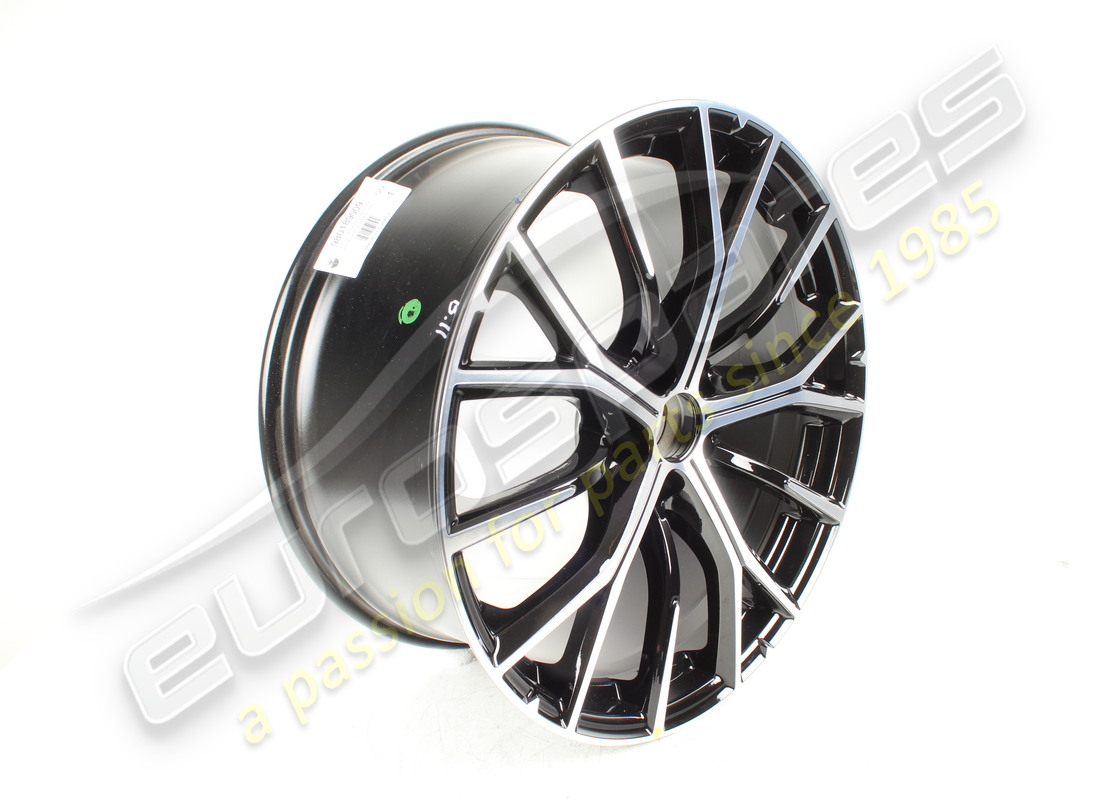 new maserati front wheel imola 20' gloss black diamond. part number 980189009 (2)