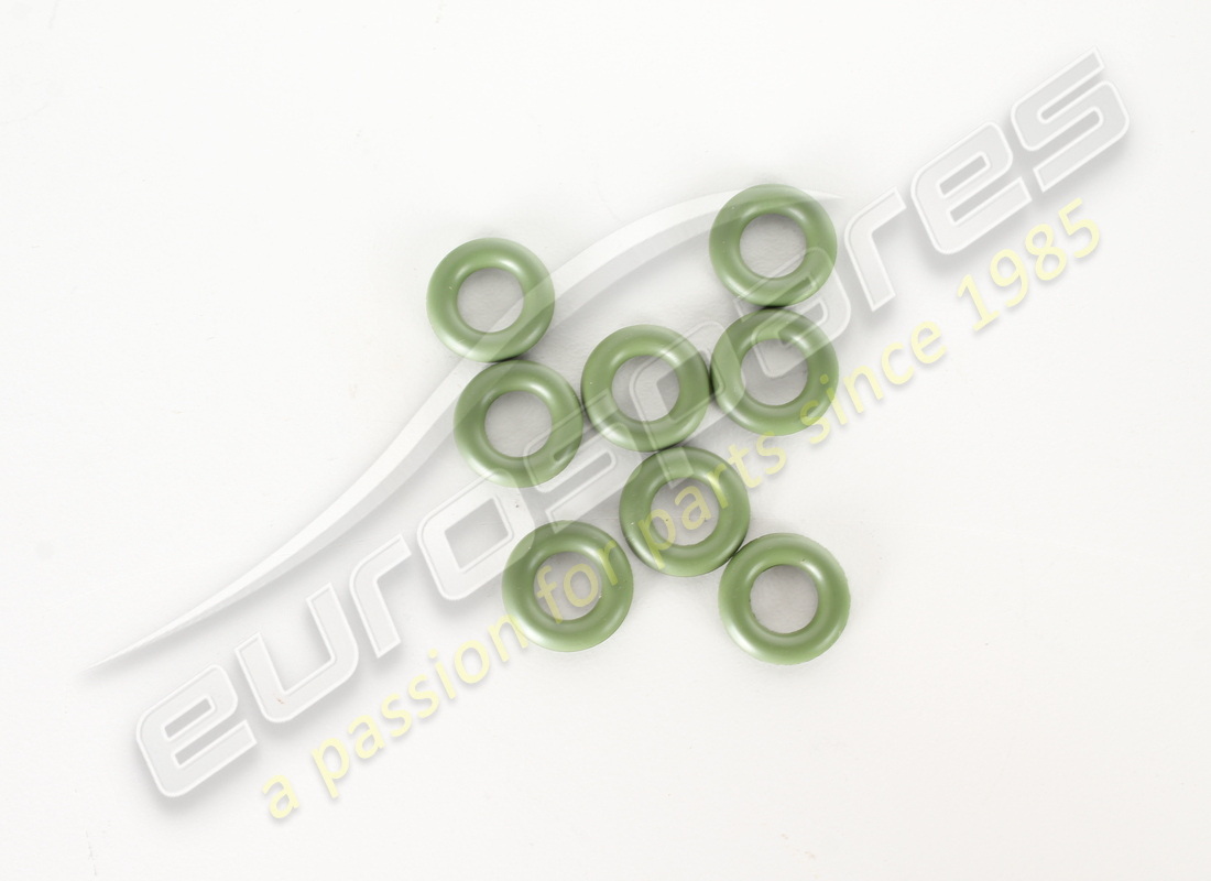 new aston martin o-ring, injector, fuel, lower (green - pack of 8). part number 6g430811260pk (1)