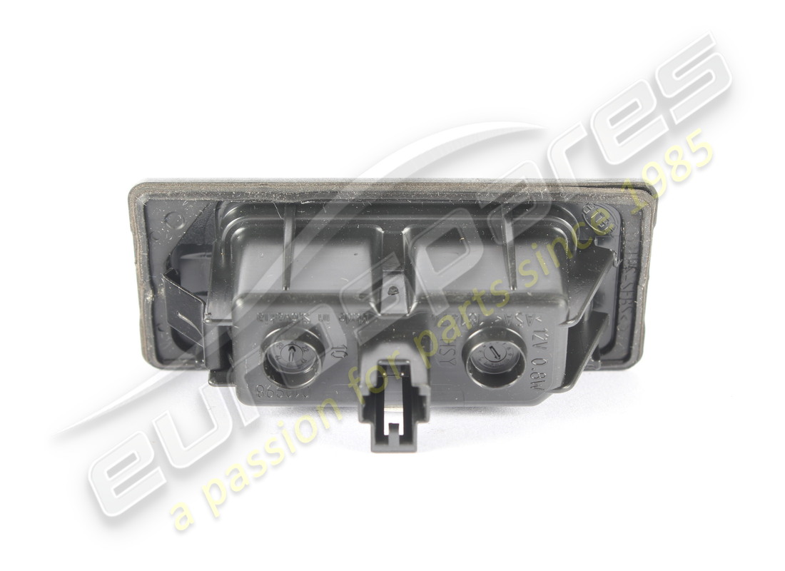 USED LAMBORGHINI LICENSE PLATE. PART NUMBER 4G0943021A (2) used lamborghini license plate. part number 4g0943021a (2)