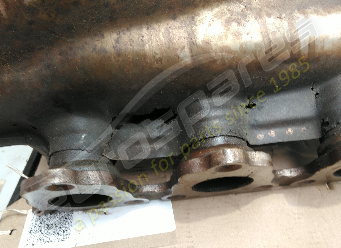 USED LAMBORGHINI EXHAUST MANIFOLD ASSEMBLY. PART NUMBER 07L253033A (4) used lamborghini exhaust manifold assembly. part number 07l253033a (4)