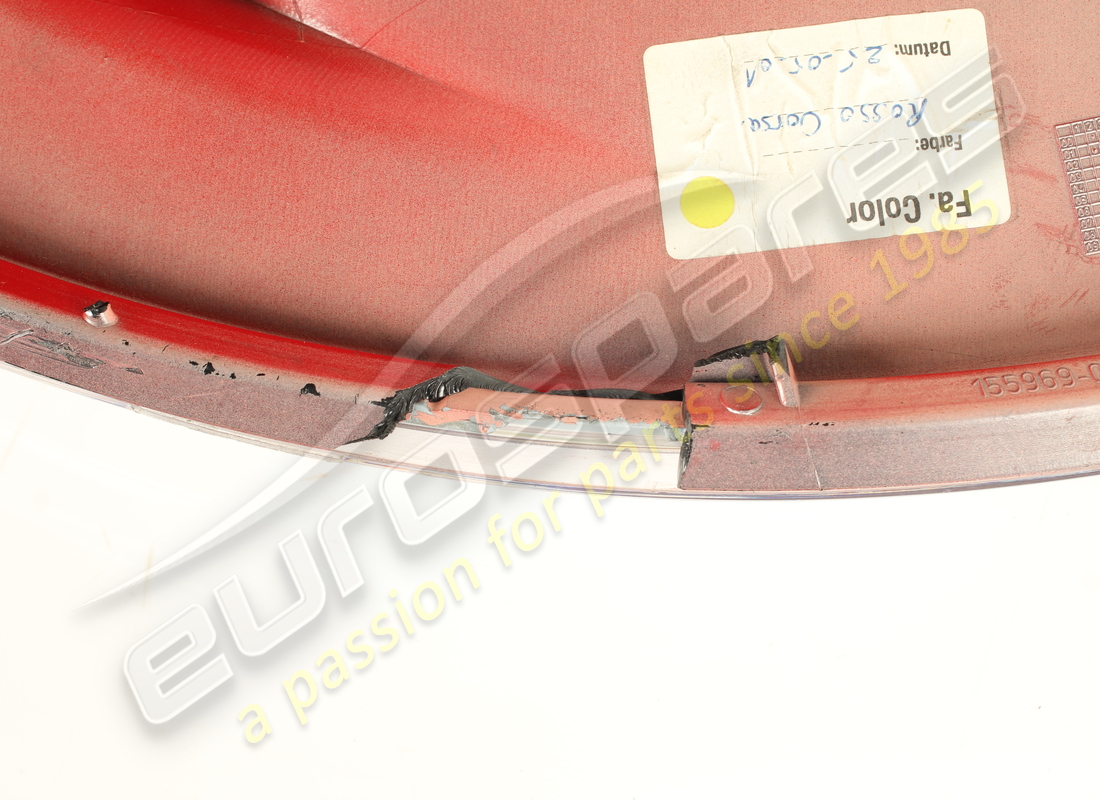 USED FERRARI LH FRONT HEADLAMP ROSSO CORSA RED (LHD - NON XENON). PART NUMBER 72000469 (6) used ferrari lh front headlamp rosso corsa red (lhd - non xenon). part number 72000469 (6)