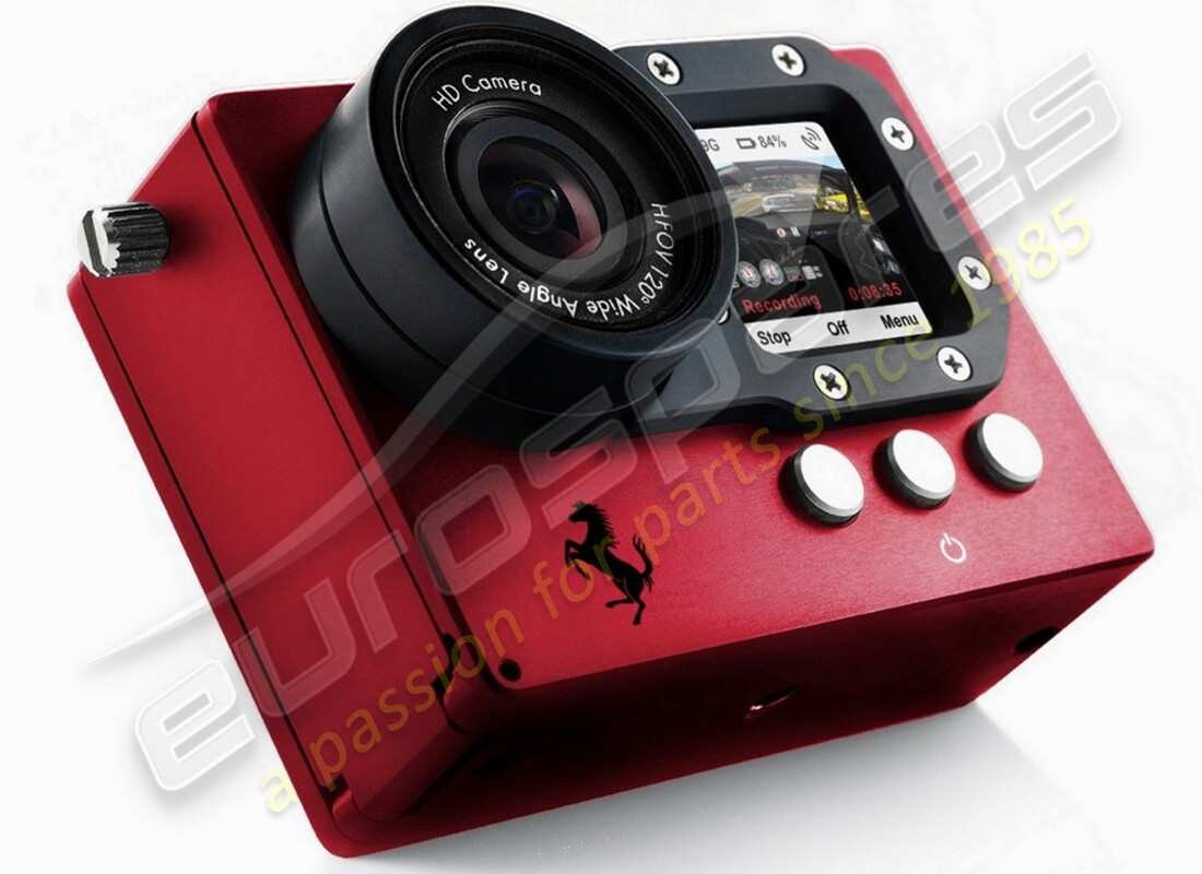 NEW Ferrari UNIVERSAL DATARACE HD VIDEO CAMERA WITH DASHBOARD UNIT . PART NUMBER 70004712 (1)