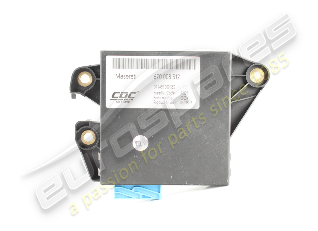 USED Maserati SUSPENSIONS CONTROL UNIT . PART NUMBER 670009257 (1)