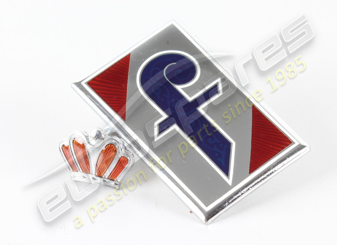NEW Eurospares PININFARINA BADGE WITH CROWN MOTIF . PART NUMBER 2394432402 (1)