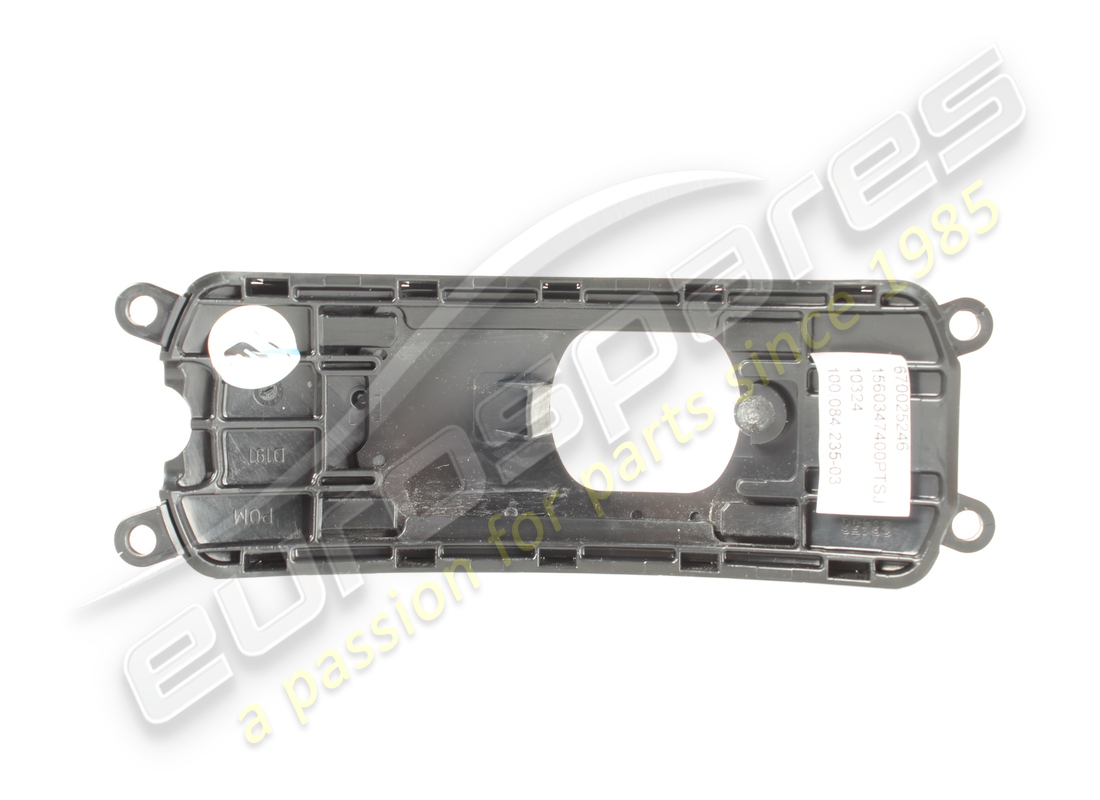 USED MASERATI COVER BLACK. PART NUMBER 670025246 (2) used maserati cover black. part number 670025246 (2)