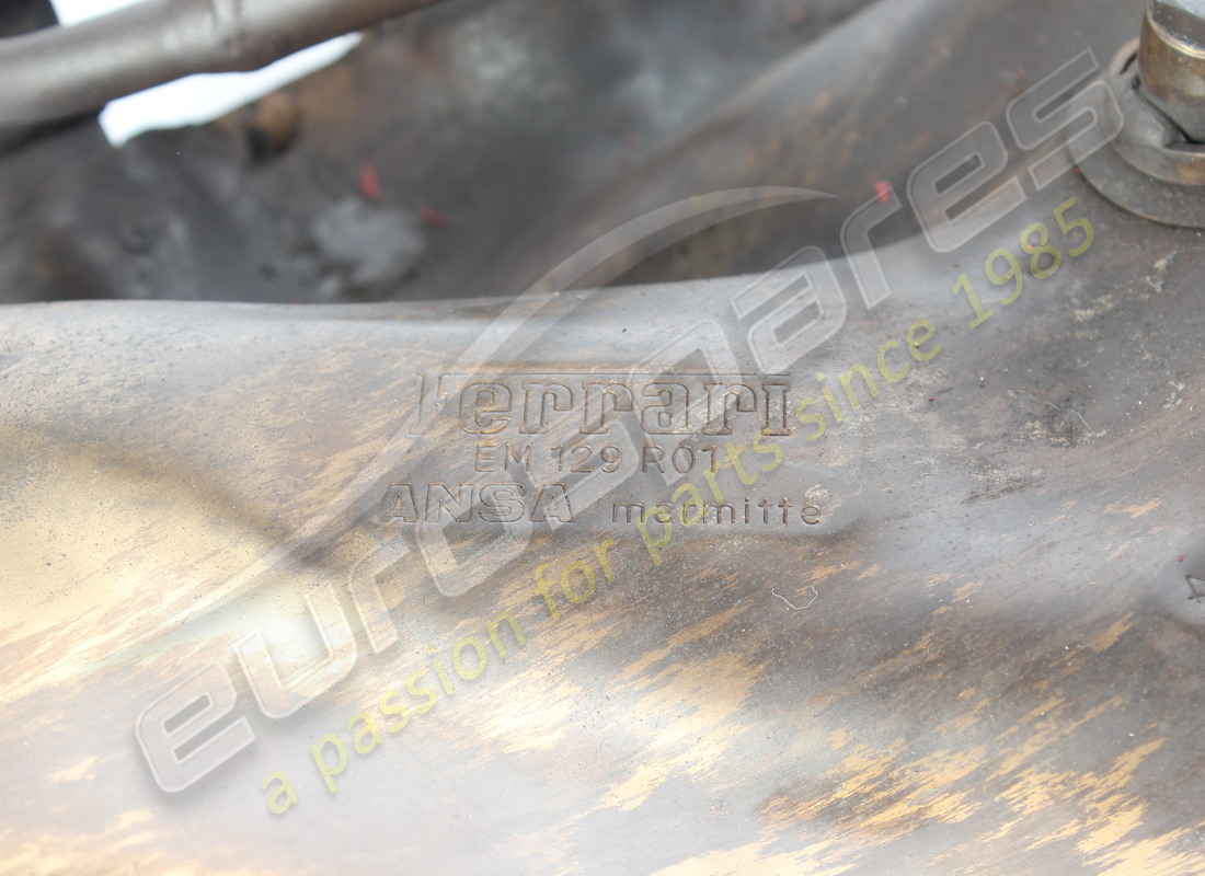 USED FERRARI RH EXHAUST MANIFOLD. PART NUMBER 180293 (4) used ferrari rh exhaust manifold. part number 180293 (4)