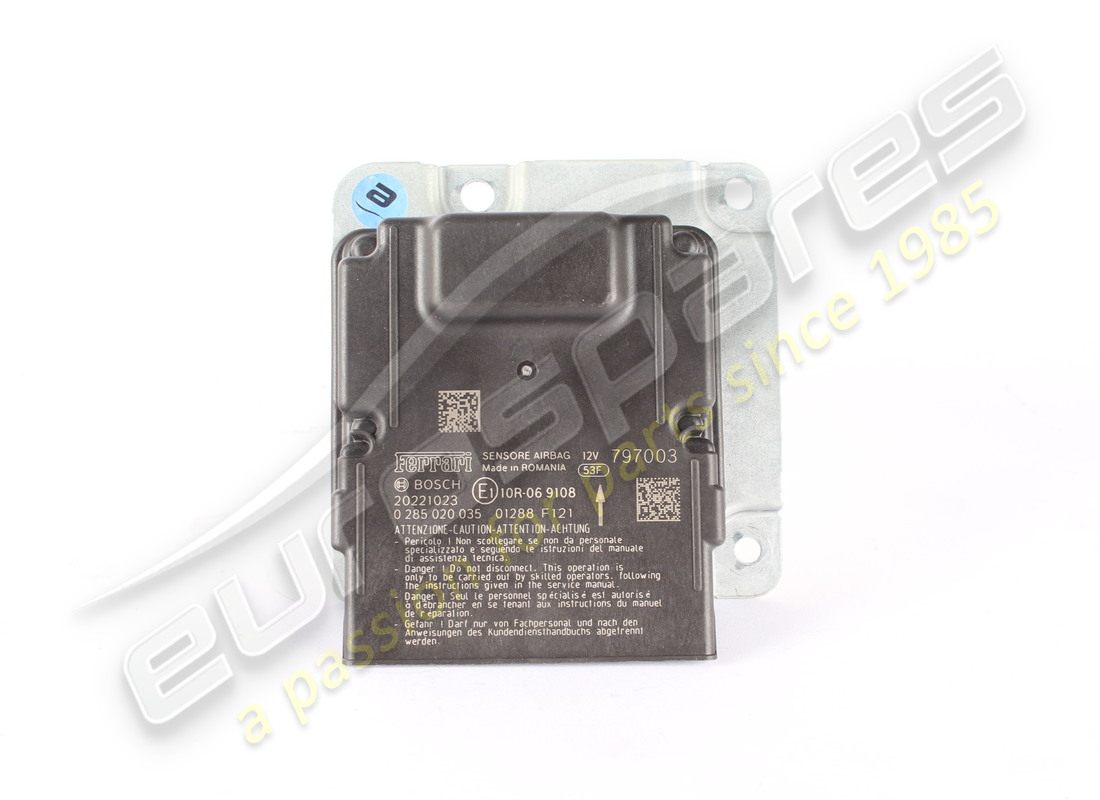 USED Ferrari ECU AIR BAG WW D SAMPLE . PART NUMBER 797003 (1)