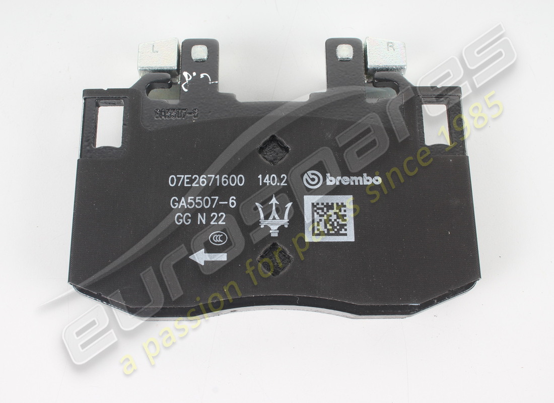 new maserati front pad set. part number 673011098 (3)