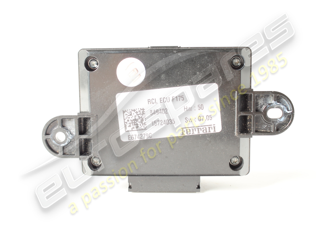 USED FERRARI CENTRALINA HVAC POSTERIORE. PART NUMBER 849402 (3) used ferrari centralina hvac posteriore. part number 849402 (3)