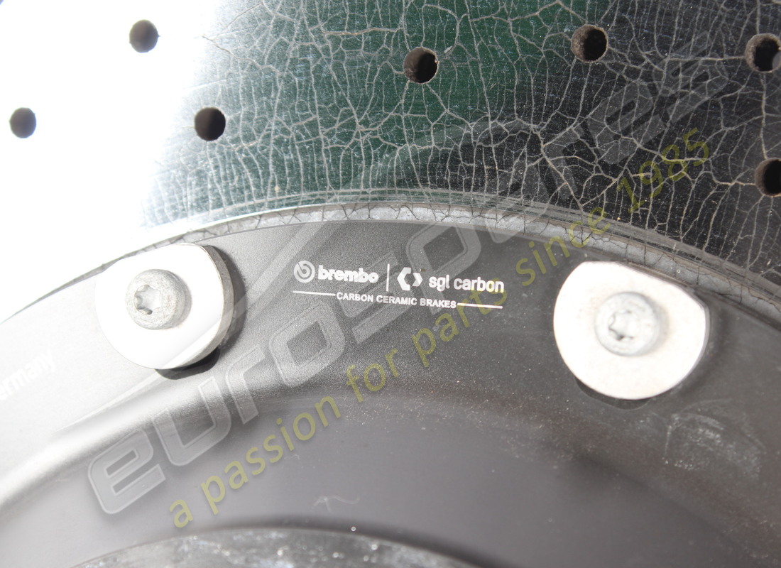 USED PORSCHE BRAKE DISC. PART NUMBER 9GT615601D (2) used porsche brake disc. part number 9gt615601d (2)