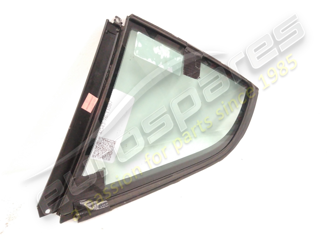 used aston martin glass , quarter window, lh, coupe. part number 4g437611087 (2)