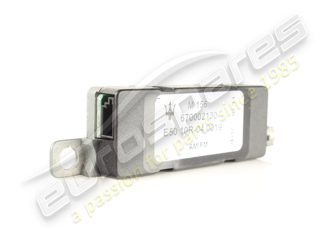 USED MASERATI AM/FM1 ANTENNA AMPLIFIER. PART NUMBER 670002130 (3) used maserati am/fm1 antenna amplifier. part number 670002130 (3)