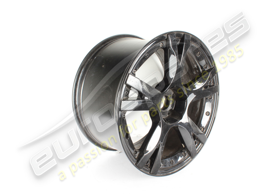 USED LAMBORGHINI WHEEL RIM CALLISTO SHINY BLACK POST. PART NUMBER 400601017CB (2) used lamborghini wheel rim callisto shiny black post. part number 400601017cb (2)