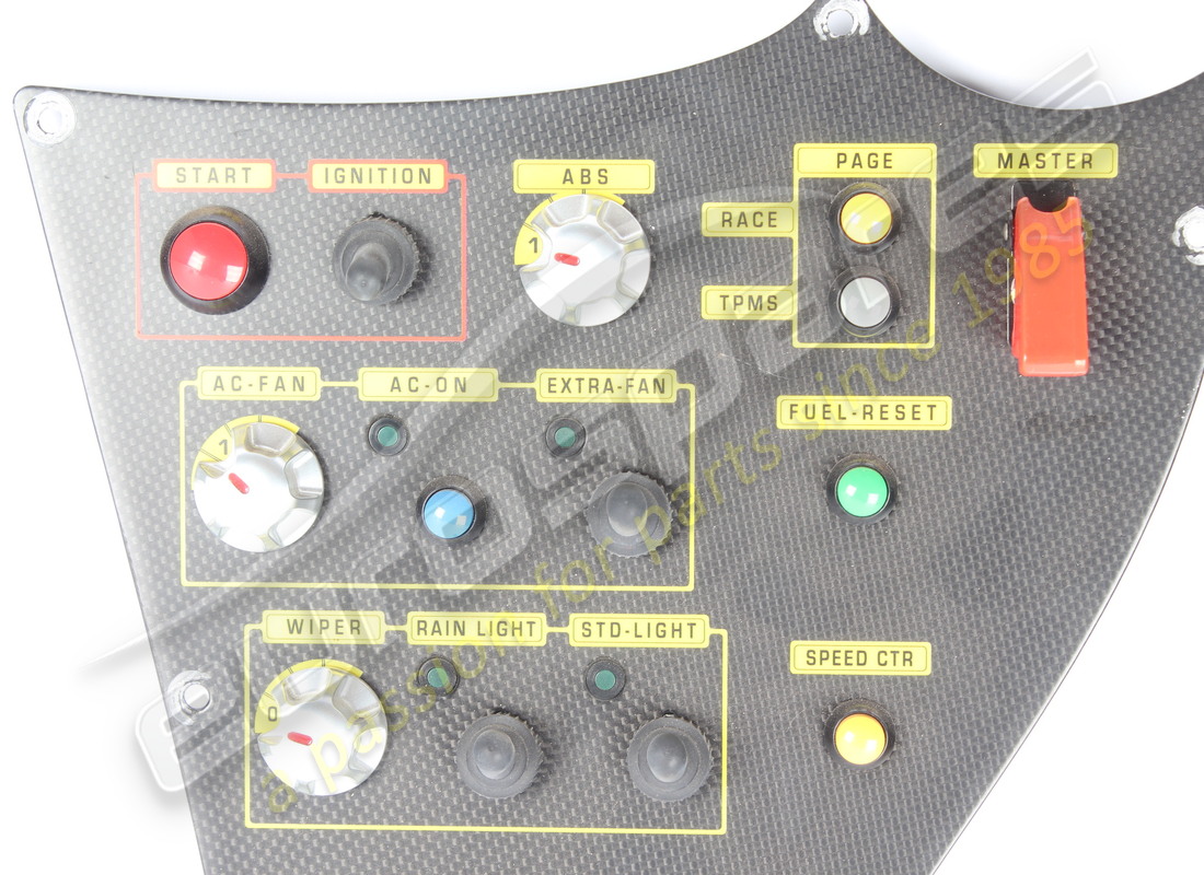 USED FERRARI COMPLETE CONTROL PANEL. PART NUMBER 88831300 (2) used ferrari complete control panel. part number 88831300 (2)
